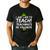 Teacher Christmas Teaching Is My Favorite Men's Casual T-Shirt Black Teacher Christmas Teaching Is My Favorite Men's Casual T-Shirt Black