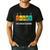 Teacher The Coolest Element Chemistry Periodic Table Science Men's Casual T-Shirt Black