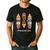 Teacher Life Teach Love Inspire Pencils Inspirational Women Men's Casual T-Shirt Black