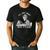 Teacher Skeleton Messy Bun I'Ll Just Wait Until Its Quiet Men's Casual T-Shirt Black
