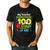 My Teacher Survived 100 Days Of Me Men's Casual T-Shirt Black