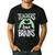 Teachers Love Brains Halloween Costume Trick Treat Zombie Men's Casual T-Shirt Black