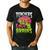 Teachers Love Brains Zombie Teacher Halloween Zombies Men's Casual T-Shirt Black