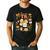Team TK Crew Preppy Coquette Bow Pumpkin Fall TK Teacher Men's Casual T-Shirt Black Team TK Crew Preppy Coquette Bow Pumpkin Fall TK Teacher Men's Casual T-Shirt Black