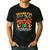 Thankful For My Little Turkeys Teacher Thanksgiving Teachers Men's Casual T-Shirt Black