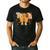 Thanksgiving Teacher Pencil Bow One Thankful Teacher Fall Men's Casual T-Shirt Black Thanksgiving Teacher Pencil Bow One Thankful Teacher Fall Men's Casual T-Shirt Black