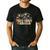 Third 3rd Grade Teacher Appreciation Teaching Wildflowers Men's Casual T-Shirt Black
