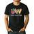 Tie Dye Hippie Peace Love Teach Teacher Appreciation Men's Casual T-Shirt Black Tie Dye Hippie Peace Love Teach Teacher Appreciation Men's Casual T-Shirt Black