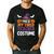 Tired Teacher Costume For Humor Halloween Men's Casual T-Shirt Black Tired Teacher Costume For Humor Halloween Men's Casual T-Shirt Black