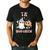 TK Boo Crew Retro Groovy Halloween Floral Ghost TK Teacher Men Women Kids Men's Casual T-Shirt Black