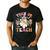 Trick Or Teach Groovy Teacher Halloween Retro Teacher Ghost Men's Casual T-Shirt Black