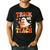 Trick Or Teach Halloween Shirt For Teacher Kids Floral Ghost Men's Casual T-Shirt Black