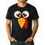Turkey Face Halloween Costume Thanksgiving Teacher Nurse Men's Casual T-Shirt Black Turkey Face Halloween Costume Thanksgiving Teacher Nurse Men's Casual T-Shirt Black