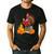 Turkey Reading Books Fall Thanksgiving Teacher Book Men's Casual T-Shirt Black