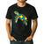 Turtle Puzzle Pieces For Autism Awareness Kids Women Teacher Men's Casual T-Shirt Black