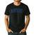 Varsity Grey Nantucket Men's Casual T-Shirt Black