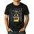 Vintage Boston Terrier Dog Men's Casual T-Shirt Black