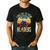 Vintage Take Me To Your Readers English Teacher Alien Space Men Women Men's Casual T-Shirt Black Vintage Take Me To Your Readers English Teacher Alien Space Men Women Men's Casual T-Shirt Black