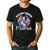 Watercolor Floral Boston Terrier Mama Dog Lover Mother's Day For Men Women Girls Kids Men's Casual T-Shirt Black