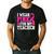 I Wear Pink For My Teacher Breast Cancer Awareness Men's Casual T-Shirt Black