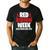 We Wear Red For Red Ribbon Week Awareness Mothers Teachers Men's Casual T-Shirt Black
