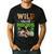 Wild About Preschool Teacher Student Preschool Zoo Safari Men's Casual T-Shirt Black