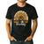 Wild About Reading Teacher Back To School Leopard Rainbow Men's Casual T-Shirt Black
