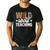 Wild About Teaching Teacher Teaching Back To School Men's Casual T-Shirt Black