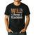 Wild About Teaching Teacher Lover Animals Leopard Zebra Men's Casual T-Shirt Black