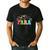 Wildflower Para Floral Paraprofessional Paraeducator Teacher Men's Casual T-Shirt Black Wildflower Para Floral Paraprofessional Paraeducator Teacher Men's Casual T-Shirt Black