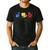 Women Art Teacher Back To School Artist Primary Color Theory Men's Casual T-Shirt Black