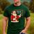 67 Teacher Christmas Santa Six Seven Meme Brainrot Math Joke Men's Casual T-Shirt Forest