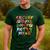 ABCs Learning Kindergarten Teacher Christmas Lights Alphabet For Men Women Kids Men's Casual T-Shirt Forest