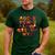 ABCs Learning Kindergarten Teacher Halloween Alphabet Men's Casual T-Shirt Forest ABCs Learning Kindergarten Teacher Halloween Alphabet Men's Casual T-Shirt Forest