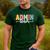 Admin Team Back To School Teachers Students Admin Squad Men's Casual T-Shirt Forest