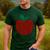 Apple Dot Pattern Art Teacher Appreciation Men Women Humor Men's Casual T-Shirt Forest Apple Dot Pattern Art Teacher Appreciation Men Women Humor Men's Casual T-Shirt Forest