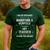 Art Teacher Christmas Xmas Never Dreamed Marrying Men's Casual T-Shirt Forest