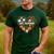 Art Teacher Heart Autumn Thanksgiving Kids Men's Casual T-Shirt Forest