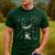 Astronaut Purple Moon Swing NASA Space Science Teacher Men's Casual T-Shirt Forest