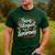 Being Bilingual Is A Superpower ESL Teacher School Men's Casual T-Shirt Forest