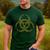 Bioengineering Biology Teacher Toxic Symbol Biohazard For Men Women Girls Kids Men's Casual T-Shirt Forest