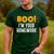 Boo I'm Your Homework Halloween Teacher Costume Men's Casual T-Shirt Forest