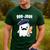 Boo Jour Ghost French Teacher Vintage Teacherlife Groovy Men's Casual T-Shirt Forest