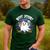 Boo Jour Ghost Halloween French Teacher Cute Coffe Croissant Men's Casual T-Shirt Forest