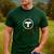 Boston T Subway Map Vintage MBTA Men's Casual T-Shirt Forest