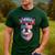 Boston Terrier 4th Of July US Merica Bostie Dog Patriotic For Men Women Kids Men's Casual T-Shirt Forest