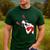Boston Terrier Bostie Dog Kids Women Girls Men's Casual T-Shirt Forest