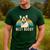 Boston Terrier Boston-Bulldog Men's Casual T-Shirt Forest