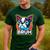 Boston Terrier Bruh Dog Lover Men's Casual T-Shirt Forest