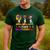 Boston Terrier Dog Halloween Christmas Hallothanksmas Men Women Kids Men's Casual T-Shirt Forest